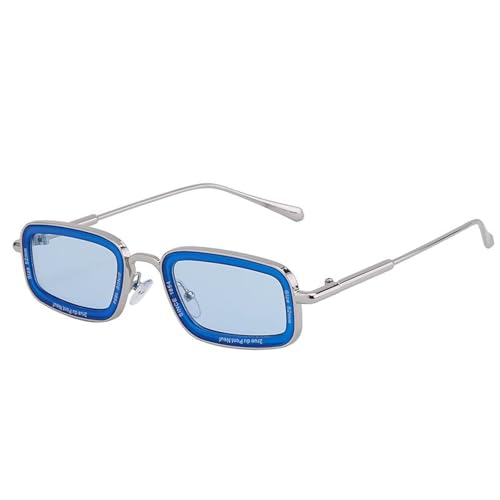 MOHDHAF-Small Rectangle Sonnenbrille with Metal Frame für Damen Luxury Trendy Classic UV400 Protection Outdoor Glasses für Männer MOHDHAF-Small Rectangle Sonnenbrille with Metal Frame für Damen Luxury Trendy Classic UV400 Protection Outdoor Glasses für Männer von MOHDHAF
