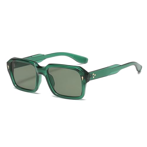 MOHDHAF-Sonnenbrille Personalised Sun Protection Männer's Retro Black Classic Rivets Fashion Glasses MOHDHAF-Sonnenbrille Personalised Sun Protection Männer's Retro Black Classic Rivets Fashion Glasses von MOHDHAF