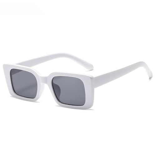 MOHDHAF-Square Sonnenbrille für Damen Luxury Rectangle Sonnenbrille Ladies Matte Texture Popular Style Eyewear UV400 MOHDHAF-Square Sonnenbrille für Damen Luxury Rectangle Sonnenbrille Ladies Matte Texture Popular Style Eyewear UV400 von MOHDHAF