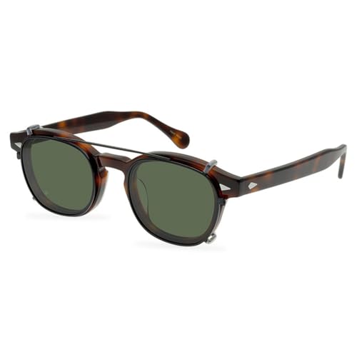 MOHDHAF-Vintage Clip Sonnenbrille Männer Riveted Handmade Damen Outdoor UV400 MOHDHAF-Vintage Clip Sonnenbrille Männer Riveted Handmade Damen Outdoor UV400 von MOHDHAF