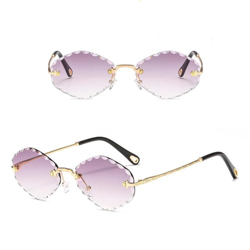 MOHDHAF-Vintage Fashion Polygonal Sonnenbrille für Damen Metal Colourful Lens MOHDHAF-Vintage Fashion Polygonal Sonnenbrille für Damen Metal Colourful Lens von MOHDHAF