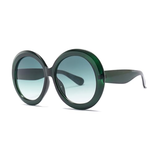 MOHDHAF-Vintage Large Round Sonnenbrille Damen Gradient Oversized Sonnenbrille Female Mirror Clear Shades MOHDHAF-Vintage Large Round Sonnenbrille Damen Gradient Oversized Sonnenbrille Female Mirror Clear Shades von MOHDHAF