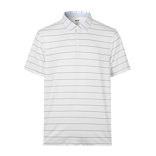 Herren-Golf-Poloshirt, kurzärmelig, feuchtigkeitsableitend, hohe Größen: M-7XL - Weiß - 3XL von MOHEEN
