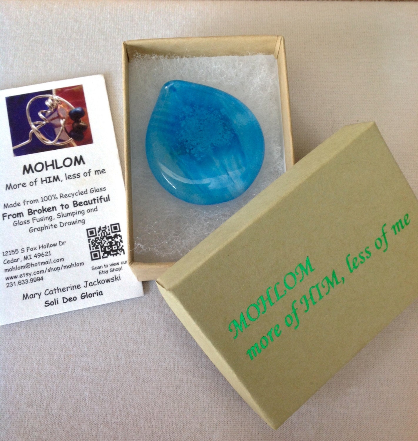 Glasverschmolzene Brosche/Pin Glasverschmolzene Brosche/Pin von MOHLOM