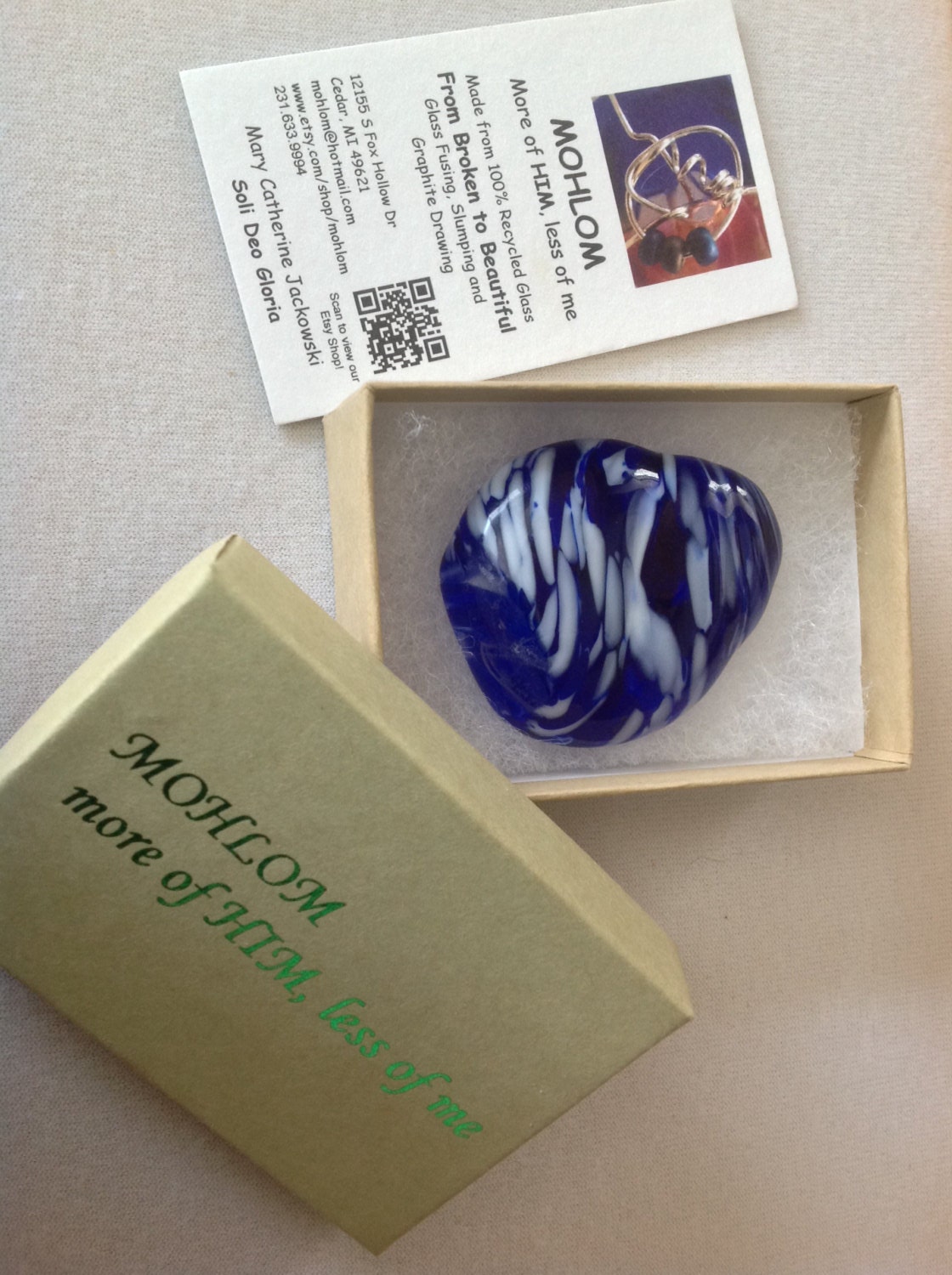Glasverschmolzene Brosche/Pin Glasverschmolzene Brosche/Pin von MOHLOM