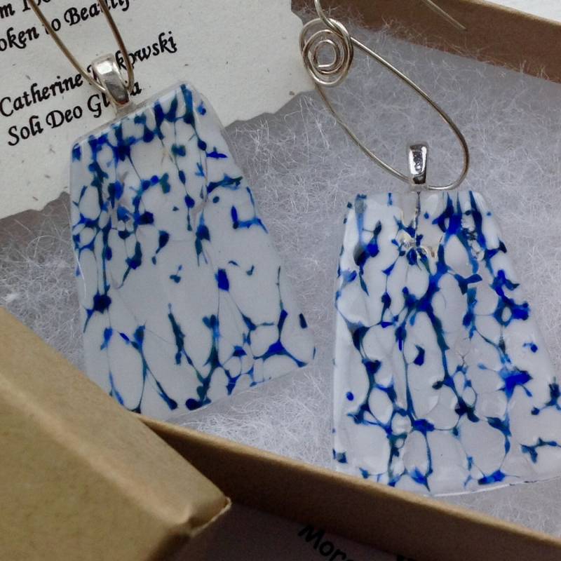 Ohrringe, Argentium Silber Hand Gemacht Ohrringe Ohrringe, Argentium Silber Hand Gemacht Ohrringe von MOHLOM