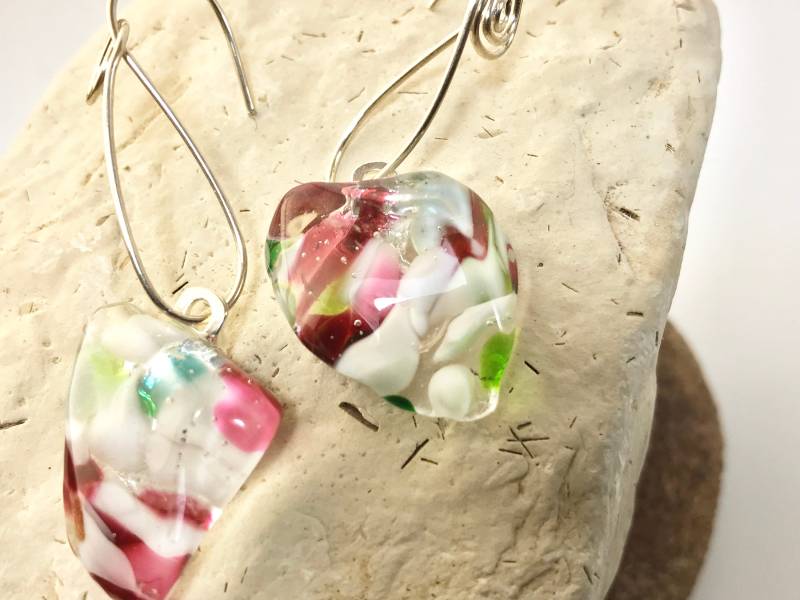 Ohrringe, Argentium Silber Hand Gemacht Ohrringe Ohrringe, Argentium Silber Hand Gemacht Ohrringe von MOHLOM