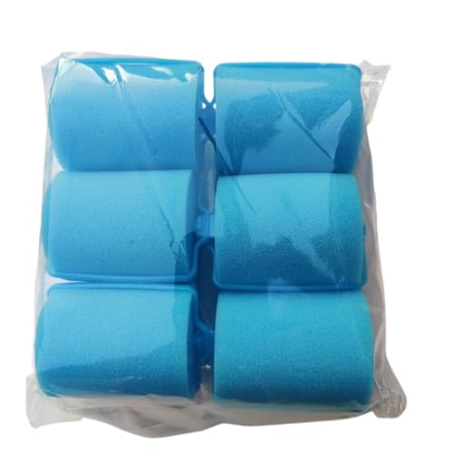 6-14 stücke Weichen Schwamm Schaum Kissen Lockenwickler Lockenwickler Haar Pony Salon Barber DIY Locken Friseur Kit DIY Haar Styling Werkzeuge Hitzefreie Haarwickler für Medoum und Kurze Haare(4.0cm 6 von MOHUIED