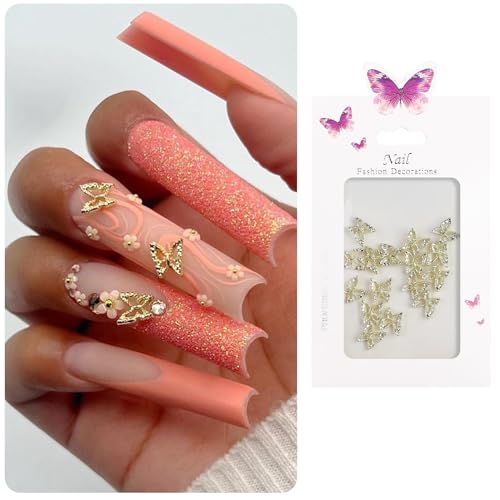 Accessories 20 Stück 3D-Schmetterlingsflügel-Dekorationen für Frauen und Mädchen Accessories 20 Stück 3D-Schmetterlingsflügel-Dekorationen für Frauen und Mädchen von MOIDHSAG