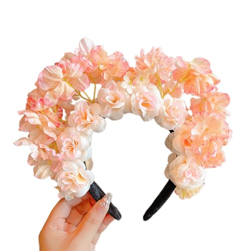 Blumen Kopfschmuck Zartes Haarteil Chinesischer Traditioneller Kopfschmuck Blumen Kopfbedeckung Blumen Haarbänder Für Traditionelle Kleidung von MOIDHSAG