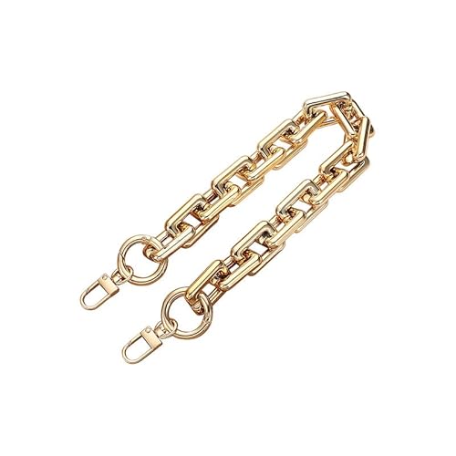 11.81" Acryl Geldbörse Gurt Ersatz Umhängetasche Gurt Geldbörse Geldbörse Kette Einkaufstasche Handtasche Geldbörse Zubehör Rotgold von MOISTRI