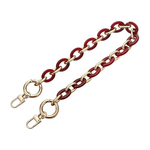 15.75" Umhängetasche Kette Acryl Geldbörse Gurte Ersatz Umhängetasche Brieftasche Kette Handtasche Geldbörse Zubehör Rot von MOISTRI