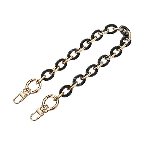 15.75" Umhängetasche Kette Acryl Geldbörse Gurte Ersatz Umhängetasche Brieftasche Kette Handtasche Geldbörse Zubehör Schwarz von MOISTRI