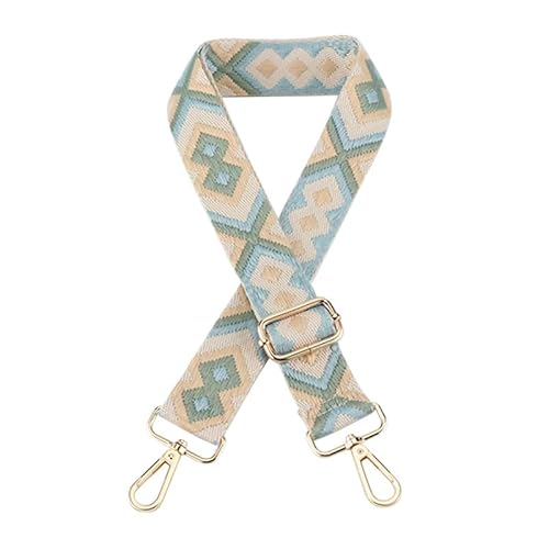 3.8cm/1.5" Wide Umhängetasche Gurt für Umhängetasche Handtaschen Gepäckgurte Ethnische Geldbörse Gurte Ersatz Goldener Verschluss A31 von MOISTRI