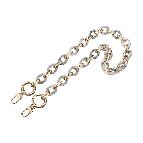 31.5" Umhängetasche Kette Acryl Geldbörse Gurte Ersatz Umhängetasche Brieftasche Kette Handtasche Geldbörse Zubehör Grau von MOISTRI