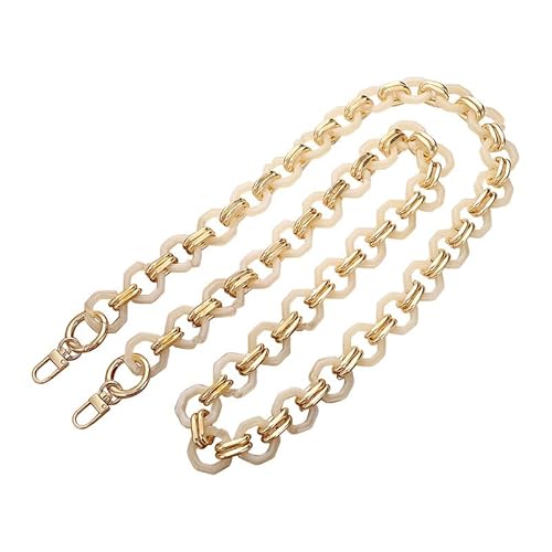 39.37" Acryl Geldbörse Gurt für klare Tasche Gurt Ersatz für Umhängetasche Kette für Umhängetasche Brieftasche Kette Aprikose von MOISTRI