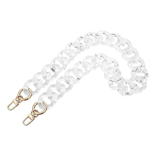 39.37" Geldbörse Gurte Ersatz Crossbody Geldbörse Zubehör für Acryl Tasche Gurt für Umhängetasche Handtasche Kette Durchsichtig von MOISTRI