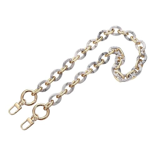 47.24" Umhängetasche Kette Acryl Geldbörse Gurte Ersatz Umhängetasche Brieftasche Kette Handtasche Geldbörse Zubehör Grau von MOISTRI