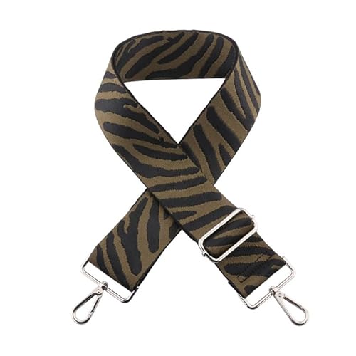 5cm/1.97" Wide Tasche Gurte Ersatz Crossbody Umhängetasche Geldbörse Gurt Zebra Gitarrengurt für Handtaschen Schwarzer Verschluss A8 5cm/1.97" Wide Tasche Gurte Ersatz Crossbody Umhängetasche Geldbörse Gurt Zebra Gitarrengurt für Handtaschen Schwarzer Verschluss A8 von MOISTRI