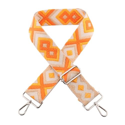 5cm/1.97" Wide Umhängetasche Gurt für Umhängetasche Handtaschen Gepäckgurte Ethnische Geldbörse Gurte Ersatz Goldener Verschluss A6 von MOISTRI