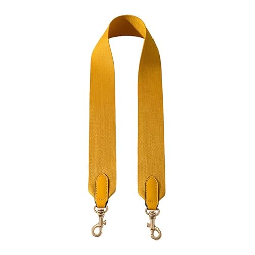 Breiter Geldbörsengurt Verstellbarer Ersatz Umhängetasche Gurt Geldbörse Gurte für Canvas Tote Handtaschen Goldener Verschluss Gelb Breiter Geldbörsengurt Verstellbarer Ersatz Umhängetasche Gurt Geldbörse Gurte für Canvas Tote Handtaschen Goldener Verschluss Gelb von MOISTRI