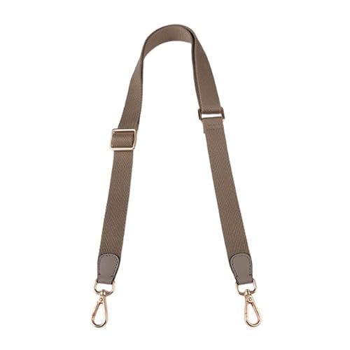 Geldbörse Gurt Ersatz Crossbody Universal Umhängetasche Gurt Verstellbare Geldbörse Gurte für Handtaschen Goldener Verschluss Dunkelgrau von MOISTRI