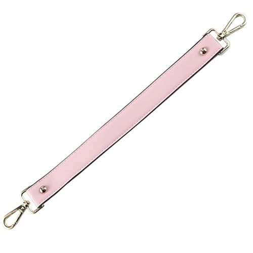 Geldbörse Gurt Ersatz Handtasche Griff Kurzer Taschengurt für Achseltasche Geldbörse Umhängetasche Gurt Schwarzer Verschluss Rosa von MOISTRI