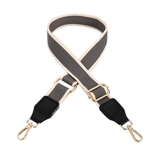 Geldbörse Gurt Ersatz Umhängetasche Gurt für Frauen Verstellbarer Handtaschengurt für Umhängetasche Schwarzer Verschluss J38 A17-P1 von MOISTRI