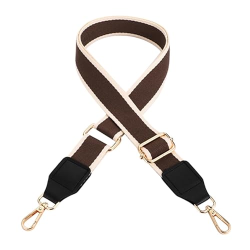 Geldbörse Gurt Ersatz Umhängetasche Gurt für Frauen Verstellbarer Handtaschengurt für Umhängetasche Schwarzer Verschluss J38 A8-P1 von MOISTRI