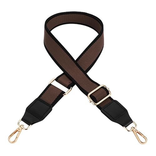 Geldbörse Gurt Ersatz Umhängetasche Gurt für Frauen Verstellbarer Handtaschengurt für Umhängetasche Schwarzer Verschluss J39-A3-P1 von MOISTRI
