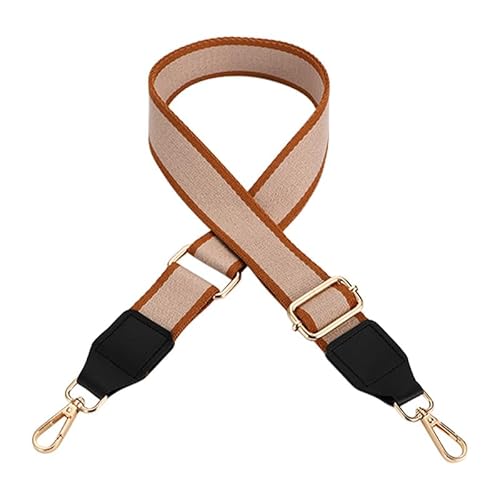 Geldbörse Gurt Ersatz Umhängetasche Gurt für Frauen Verstellbarer Handtaschengurt für Umhängetasche Schwarzer Verschluss J39-A4-P1 von MOISTRI