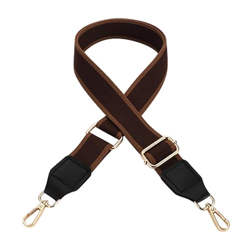 Geldbörse Gurt Ersatz Umhängetasche Gurt für Frauen Verstellbarer Handtaschengurt für Umhängetasche Schwarzer Verschluss J39 P1 von MOISTRI