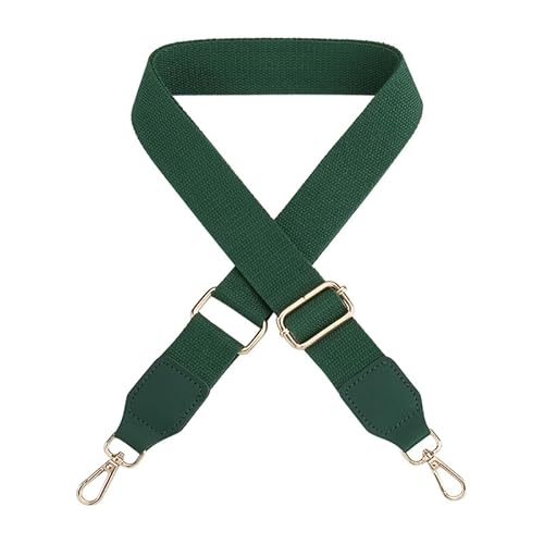 Geldbörse Gurte Ersatz Umhängetasche Gurt für Umhängetasche & Geldbörse Sling Handtasche Gurt Festes Muster Schwarzer Verschluss Grün von MOISTRI