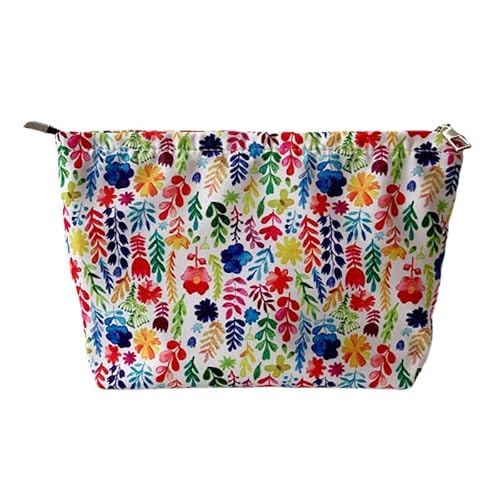 Make-up-Tasche Reise-Kulturbeutel für Frauen Kosmetiktasche für Mädchen Make-up-Fall Kulturbeutel für Reisen Reißverschlusstasche (Groß) von MOISTRI