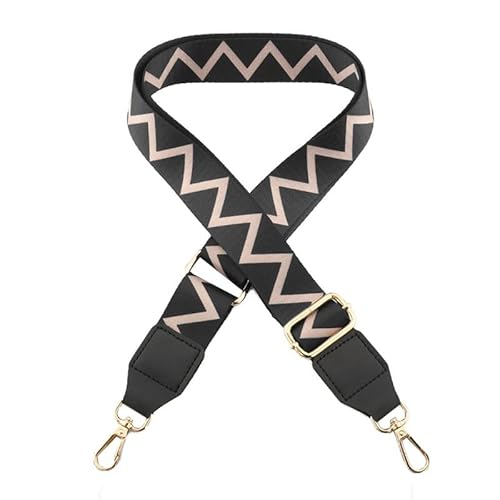 Tasche Gurt Schultergurt Geldbörse Gurt Ersatz Crossbody Ethno Print Umhängetasche Gurt Handtasche Gurt Goldener Verschluss J26-P1 von MOISTRI