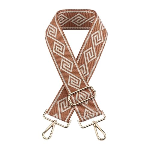 Tasche Gurte Ersatz Umhängetasche Geldbörse Gurt für Schulter Handtaschen Gepäckgurt für Schultertasche Geldbörse Schwarzer Verschluss A1 von MOISTRI