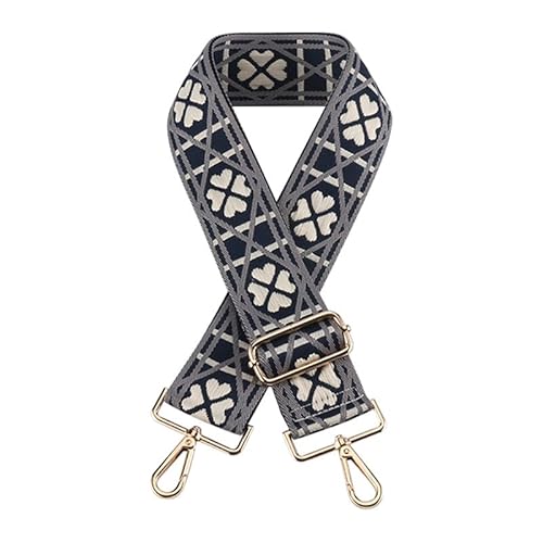 Tasche Gurte Ersatz Umhängetasche Geldbörse Gurt für Schulter Handtaschen Gepäckgurte für Schulter Tote Geldbörse Schwarzer Verschluss A8 von MOISTRI