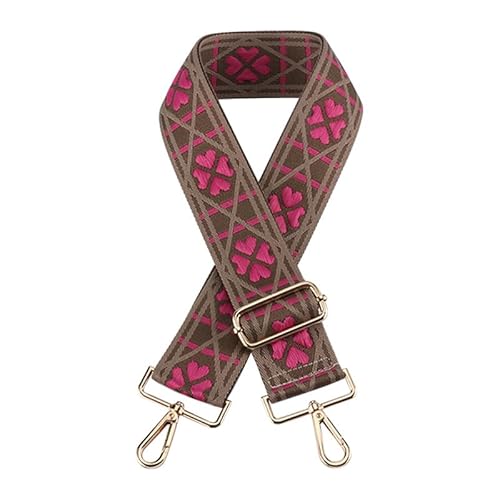 Tasche Gurte Ersatz Umhängetasche Geldbörse Gurt für Schulter Handtaschen Gepäckgurte für Schulter Tote Geldbörse Silberner Verschluss A7 von MOISTRI