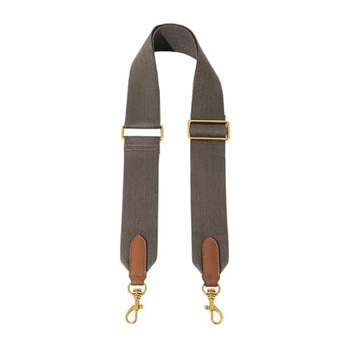 Taschengurte Ersatz Crossbody Verstellbare Gurte für Handtaschen Breiter Schultergurt für Geldbörsen Verschluss aus Messing Gold Dunkelgrau Taschengurte Ersatz Crossbody Verstellbare Gurte für Handtaschen Breiter Schultergurt für Geldbörsen Verschluss aus Messing Gold Dunkelgrau von MOISTRI