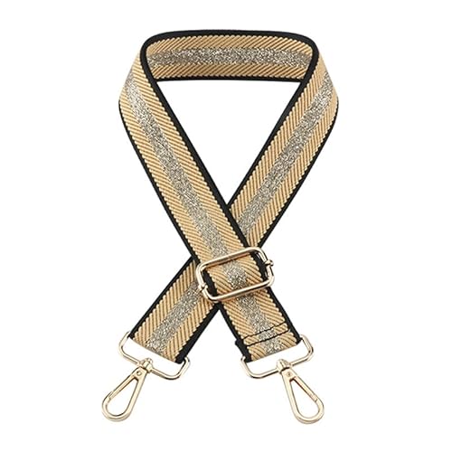 Umhängetasche Gurt für Schulter Handtaschen Umhängetasche Gürtelstreifen Gepäckgurte Geldbörse Gurte Ersatz Goldener Verschluss A12 von MOISTRI