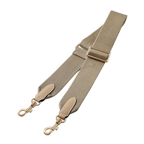 Verstellbare Gurte für Handtaschen Geldbörse Gurte Ersatz Crossbody Breiter Schultergurt für Taschen Goldener Verschluss Aprikose von MOISTRI
