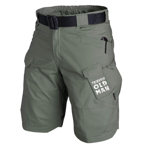MOKBAY Acquisti Online Sportbekleidung Große Größen Sport Kurze Arbeitshose Herren Arbeitshose mit Taschen Hose Kurz Bermuda Shorts Baggy Cargo Schwarze Camo Cargohose Herren XXL von MOKBAY