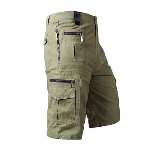 MOKBAY Herren Bermuda Arbeitshose Männer Cargo Shorts Running Camo Große Größen Acquisti Online Leichte mit Taschen Arbeitsshorts Cargo Sweathose Schwarz Kurze Hose Herren XXL von MOKBAY