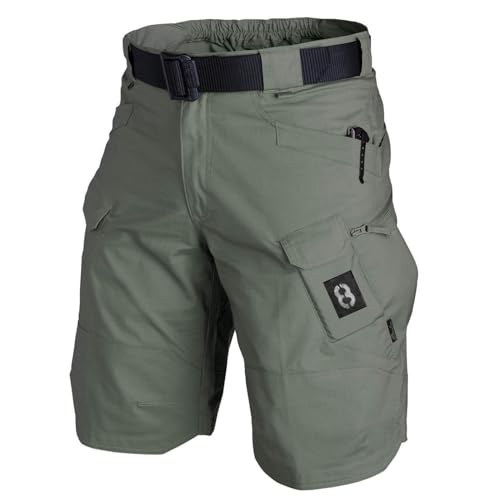 MOKBAY Herren Cargo Shorts Stretch Bermuda Shorts Weiße Outdoor Herrenhose Camo Große Größen mit Taschen Herren Kurze Hose Cargo Offerte a Tempo Arbeitshose Kurze Arbeitshose XL von MOKBAY