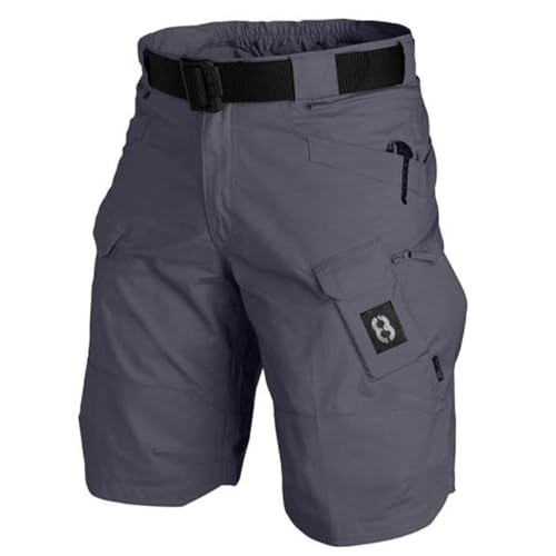 MOKBAY Herren Kurze Hose Arbeitsshorts Tactical Cargoshorts Cargo Arbeitshose Acquisti Online Schwarz mit Taschen Cargo Shorts 3/4 Große Größen Leichte Outdoor Herren Bermuda L von MOKBAY