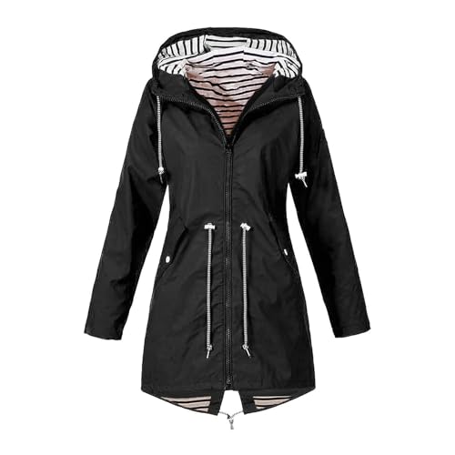 MOKBAY Regenanzug Damen Regenjacke Große Größen mit Kapuze Softshelljacke Wasserdicht Lang Regenmantel Übergangsjacke Wasserdicht Regenmantel Lang Wandern Schmuddelwetter Regenjacke Damen XL MOKBAY Regenanzug Damen Regenjacke Große Größen mit Kapuze Softshelljacke Wasserdicht Lang Regenmantel Übergangsjacke Wasserdicht Regenmantel Lang Wandern Schmuddelwetter Regenjacke Damen XL von MOKBAY
