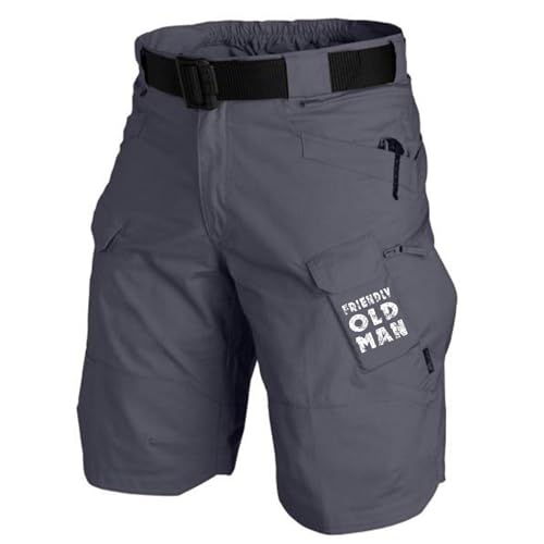 MOKBAY Sommer Arbeitshose Cargo Cargo Shorts Herren 3/4 Schwarze Tactical I Miei Ordini Fatti Di Recente Bermuda 3/4 Stretch Sporthose Cargohose mit Taschen Camo Große Größen Chino Shorts Herren XL von MOKBAY