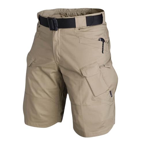 MOKBAY Sommer Arbeitshose Cargohose Cargoshorts Herren Sommer Stretch Running Camo Schwarz Cargo Baggy I Miei Ordini Fatti Di Recente Sweathose Hose Kurz mit Taschen Herren Bermuda 3/4 M von MOKBAY