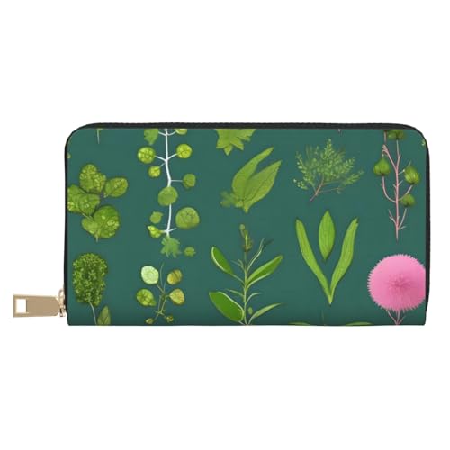 MOKESHN Blumen und Pflanzen Leder Geldbörse Unisex Lange Geldbörse Business Reißverschluss Mehrere Kartenfächer Große Kapazität Mode Casual Wallet Weiß Einheitsgröße MOKESHN Blumen und Pflanzen Leder Geldbörse Unisex Lange Geldbörse Business Reißverschluss Mehrere Kartenfächer Große Kapazität Mode Casual Wallet Weiß Einheitsgröße von MOKESHN