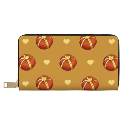 MOKESHN Buttered Bread Leder Geldbörse Unisex Lange Geldbörse Business Reißverschluss Mehrere Kartenfächer Große Kapazität Mode Casual Wallet Weiß Einheitsgröße MOKESHN Buttered Bread Leder Geldbörse Unisex Lange Geldbörse Business Reißverschluss Mehrere Kartenfächer Große Kapazität Mode Casual Wallet Weiß Einheitsgröße von MOKESHN